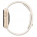 Apple Watch Sport Smart Watch (38 mm aluminum metal case with a gold antique white sport strap MLCJ2CH / A)