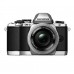 Olympus (OLYMPUS) E-M10-1442-EZ single micro-camera (power zoom) silver flip touch screen built-in WIFI elegant retro EM10