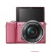 Sony (SONY) ILCE-5000L micro mirror alone kit pink (16-50mm lens a5000L / α5000)