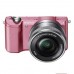 Sony (SONY) ILCE-5000L micro mirror alone kit pink (16-50mm lens a5000L / α5000)